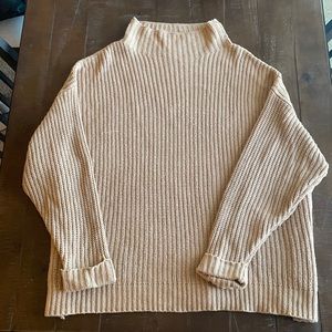 American Eagle Tan Oversized Sweater- Medium